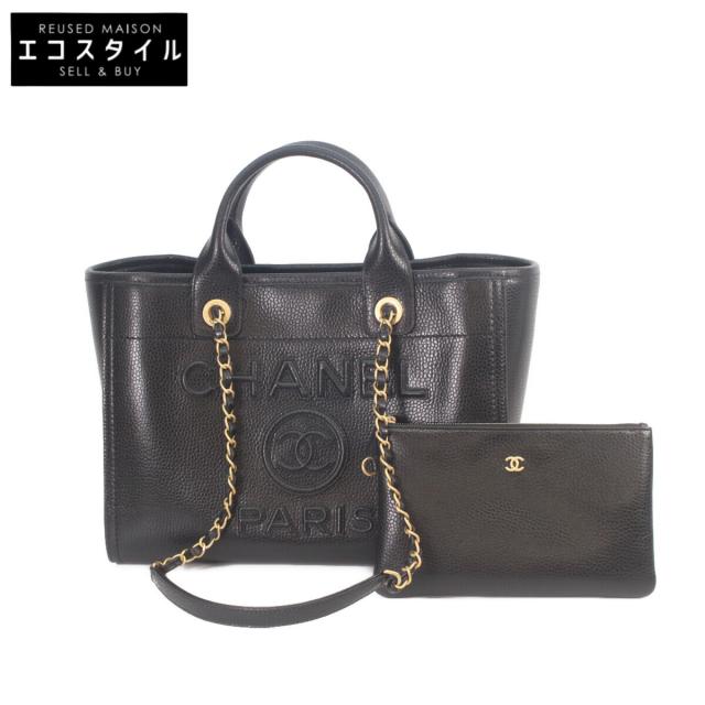 CHANEL シャネル ショルダーバッグ ブラック/ゴールド金具 レディース