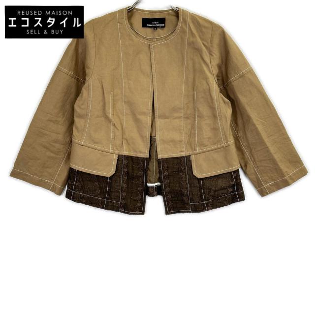 tricotCOMMEdesGARCONS トリココムデギャルソン ジャケット S ブラウン レディース