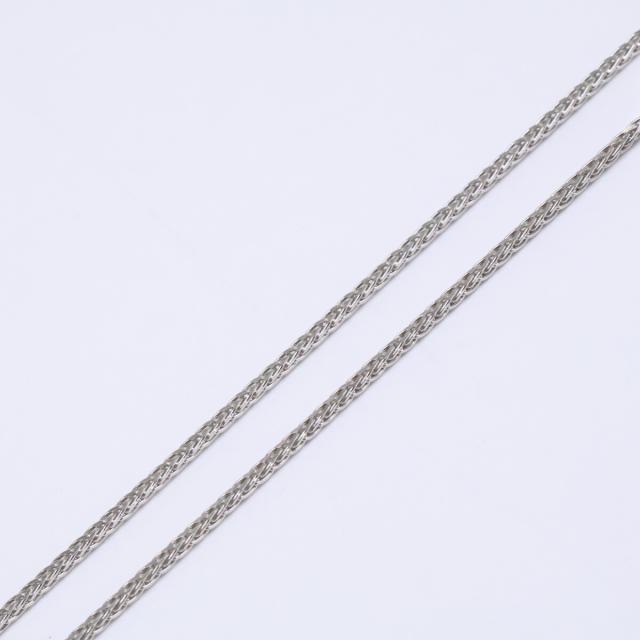 QVC QVC ネックレス シルバー×レッド レディース_6