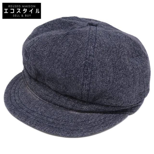 RRL ダブルアールエル 帽子 M ブルー メンズ