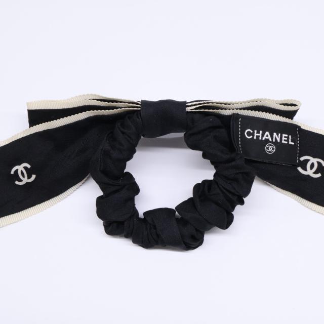CHANEL シャネル ヘアアクセサリー ブラック レディース_5