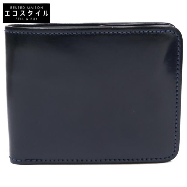 WILDSWANS ワイルドスワンズ 二つ折り財布（小銭入れあり） ネイビー メンズ