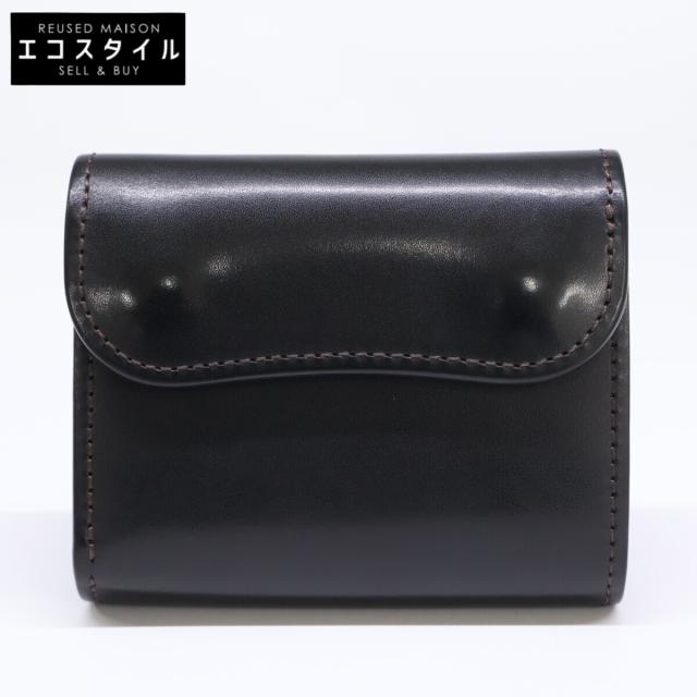 WILDSWANS ワイルドスワンズ 三つ折り財布（小銭入れあり） ﾌﾞﾗｯｸ メンズ