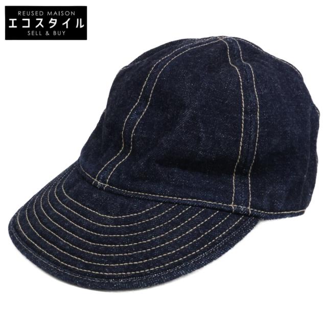 RRL ダブルアールエル 帽子 M インディゴ メンズ