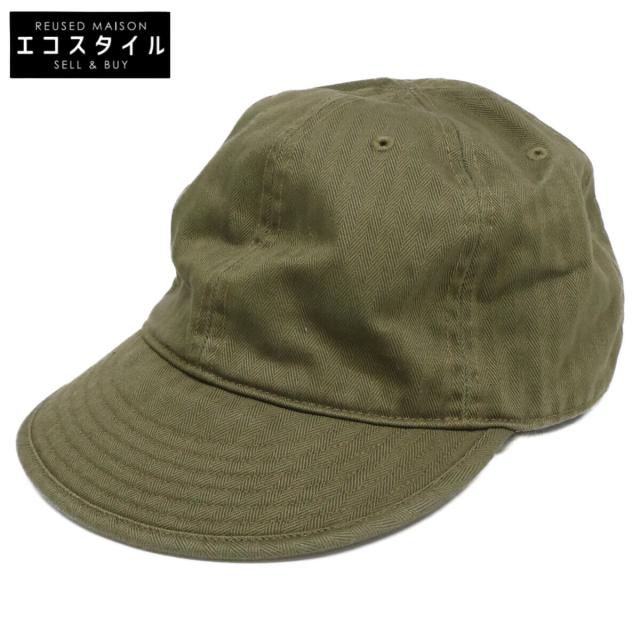 RRL ダブルアールエル 帽子 L 58cm カーキ メンズ