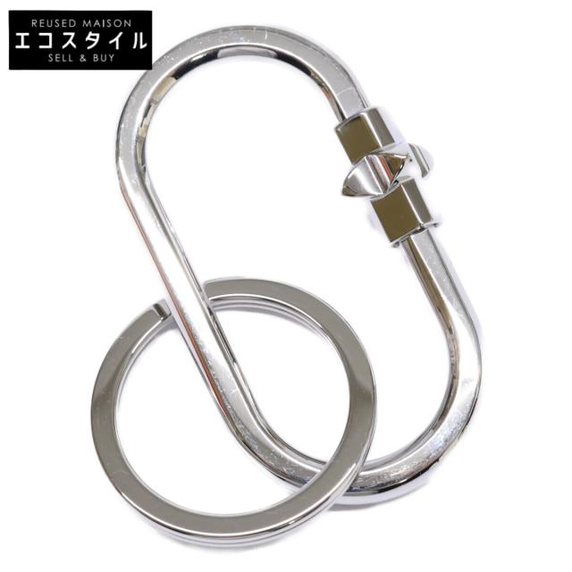 HERMES エルメス キーホルダー シルバー メンズ