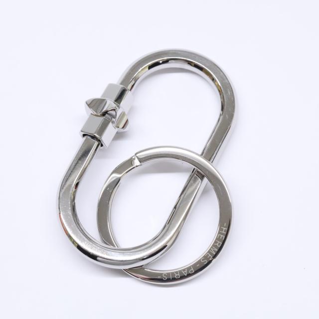 HERMES エルメス キーホルダー シルバー メンズ_2