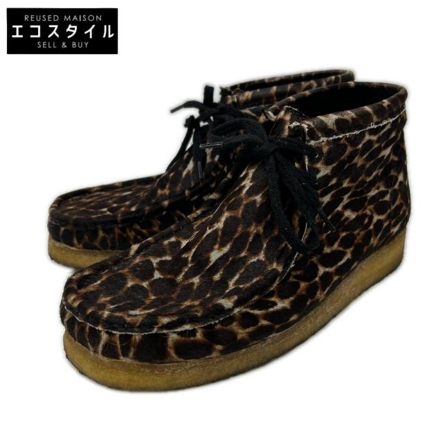 Clarks クラークス シューズ 26.5 ブラウン メンズ
