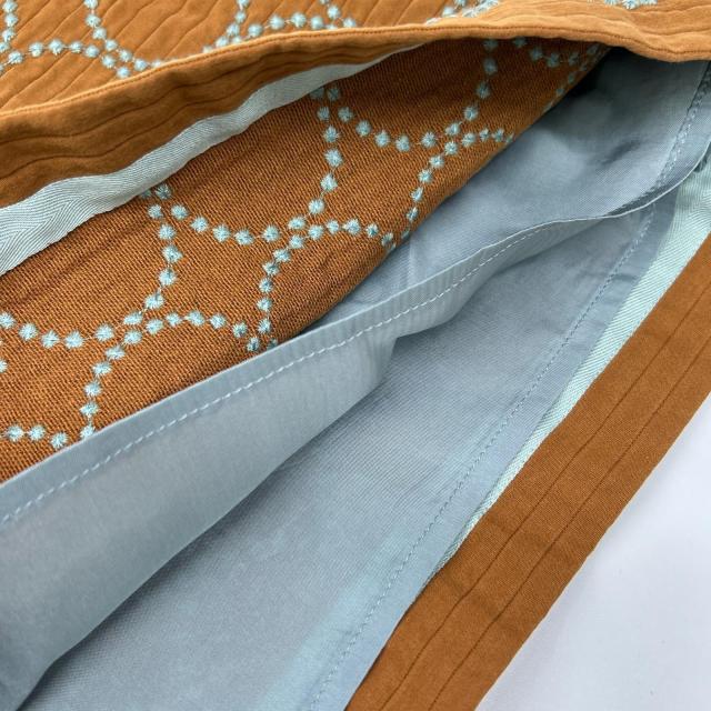 mina perhonen ミナペルホネン ワンピース 36 ブラウン レディース_8