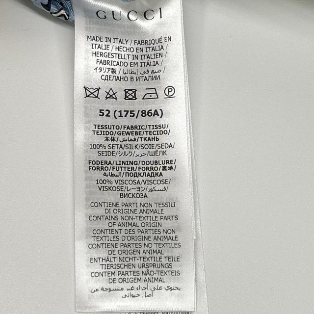 GUCCI グッチ ボトムス 52 ブルー メンズ_4