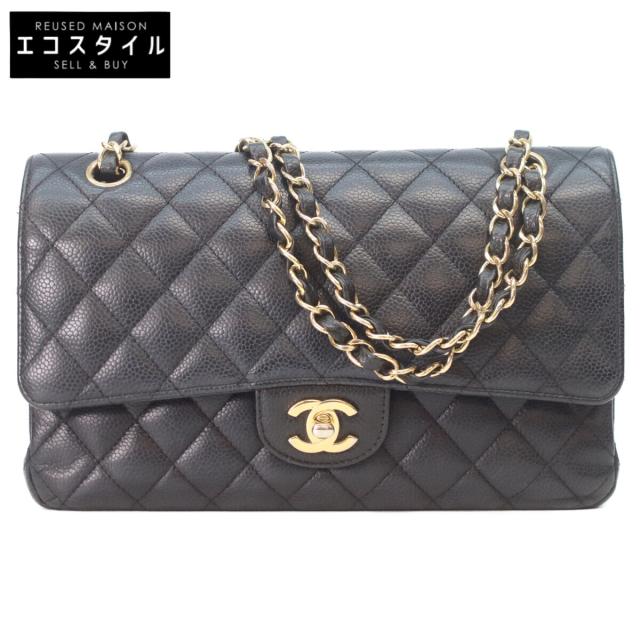 CHANEL シャネル ショルダーバッグ ブラック/ゴールド金具 レディース