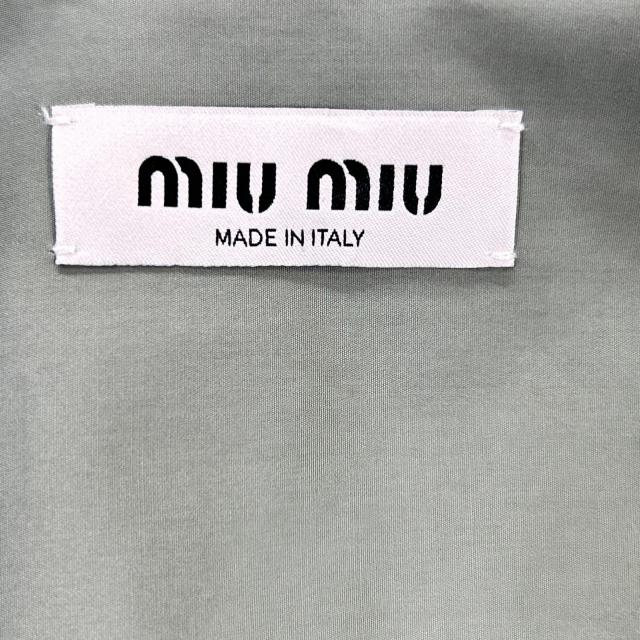 MIUMIU ミュウミュウ トップス 36 カーキ レディース_4