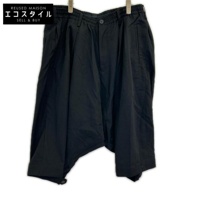 Yohji Yamamoto POUR HOMME ヨウジヤマモトプールオム ボトムス 2 ブラック メンズ