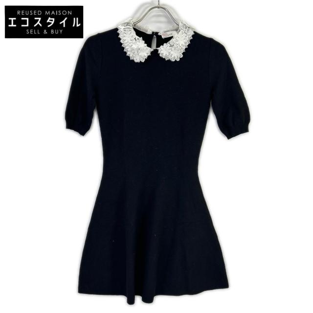 RED VALENTINO レッドヴァレンチノ ワンピース S ブラック レディース