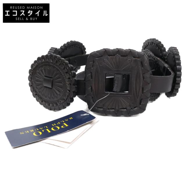 POLO RALPH LAUREN ポロ ラルフローレン ベルト S ブラック レディース