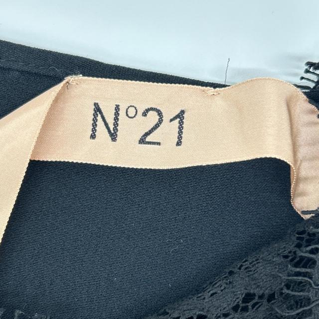 N゜21 ヌメロ ヴェントゥーノ ワンピース 40 ブラック レディース_3