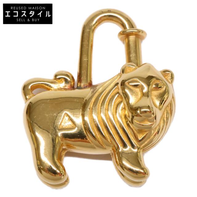 HERMES エルメス キーホルダー ゴールド レディース
