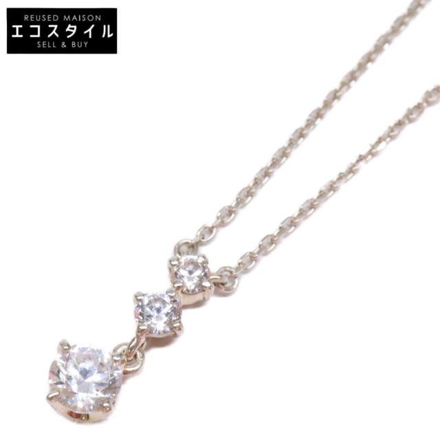 ヨンドシー 4℃ ネックレス シルバー レディース