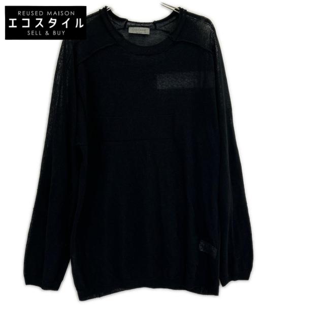 Yohji Yamamoto POUR HOMME ヨウジヤマモトプールオム トップス 3 ブラック×ホワイト メンズ