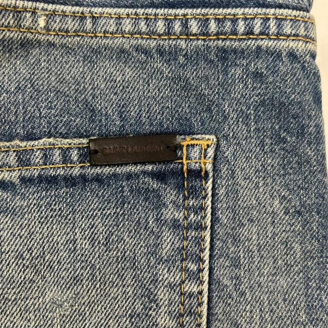 SAINT LAURENT PARIS サンローランパリ ボトムス 27 ライトブルー メンズ