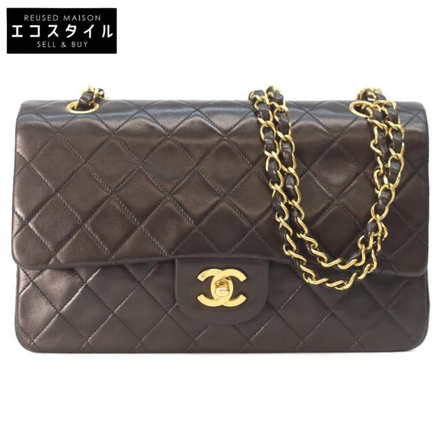 CHANEL シャネル ショルダーバッグ ブラック/ゴールド金具 レディース