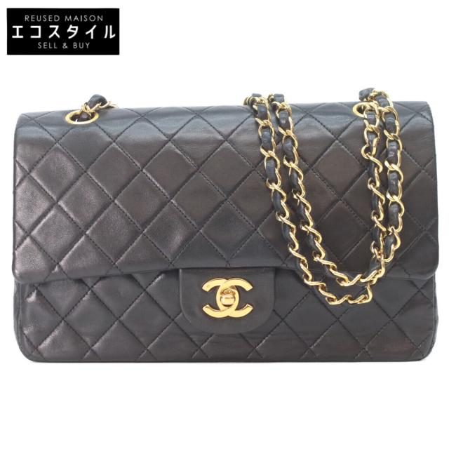 CHANEL シャネル ショルダーバッグ ブラック/ゴールド金具 レディース