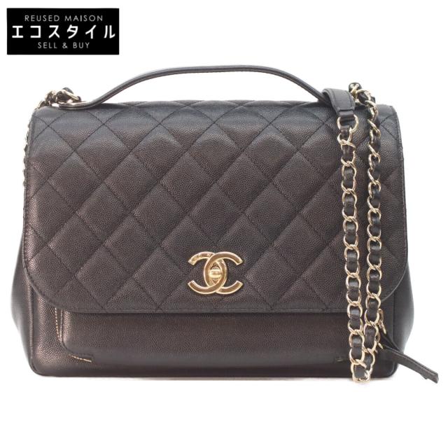 CHANEL シャネル ショルダーバッグ ブラック/ゴールド金具 レディース