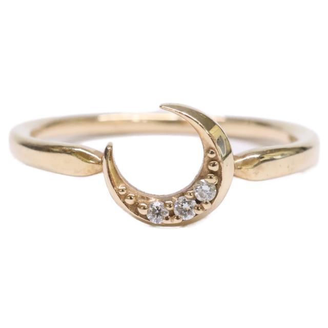 STAR JEWELRY はやりっ子宝飾品 輪っか 指環 黄色ゴールド レディース
