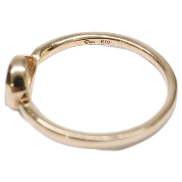 STAR JEWELRY はやりっ子宝飾品 輪っか 指環 黄色ゴールド レディース