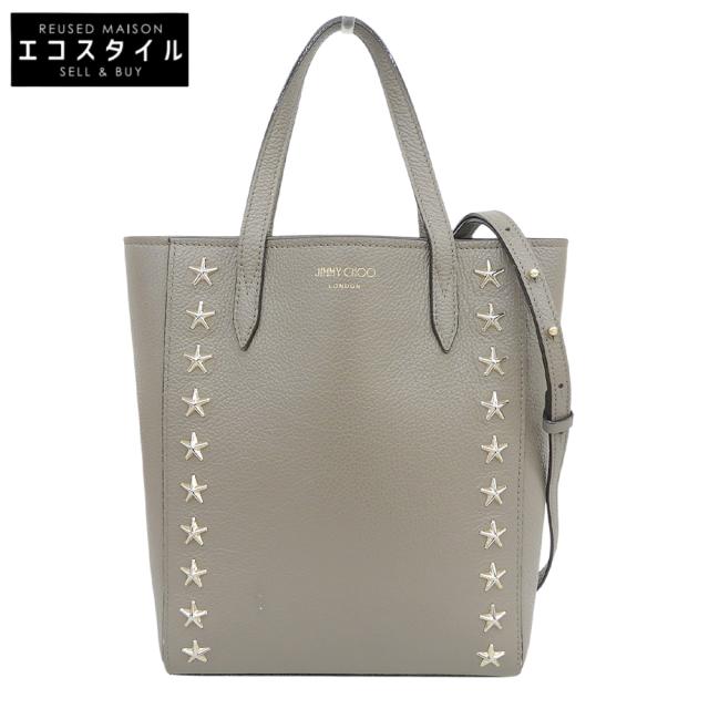 JIMMY CHOO ジミーチュウ ハンドバッグ トープ レディース