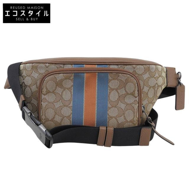 COACH コーチ ボディバッグ ブラウン/ベージュ メンズ