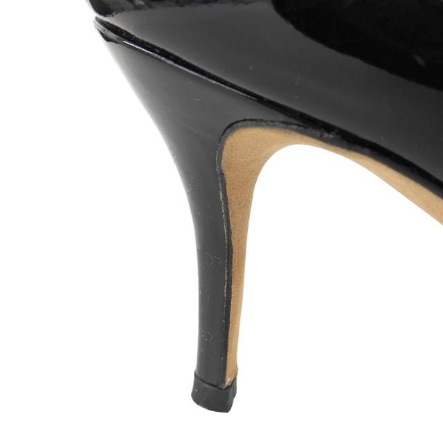 MANOLO BLAHNIK マノロブラニク シューズ 37 ブラック レディース_4