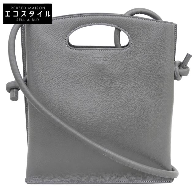 HIROFU ヒロフ ハンドバッグ グレー レディース