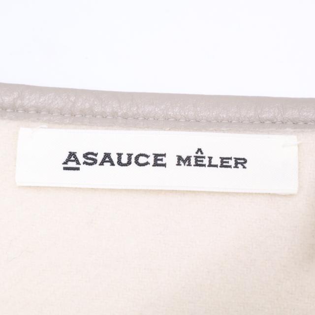 ASAUCE MELER アソースメレ ストール アイボリー レディース_3