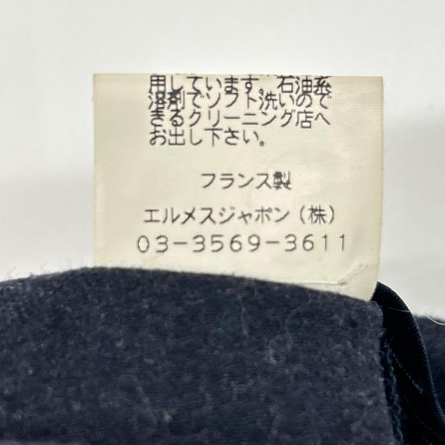 HERMES エルメス ボトムス 42 ネイビー メンズ_6