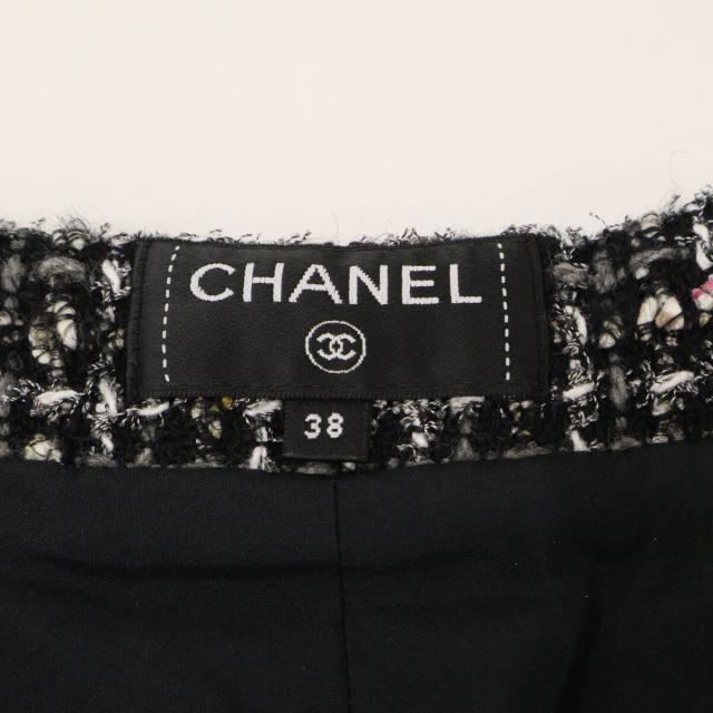 CHANEL シャネル ボトムス 38 ブラック レディース_5