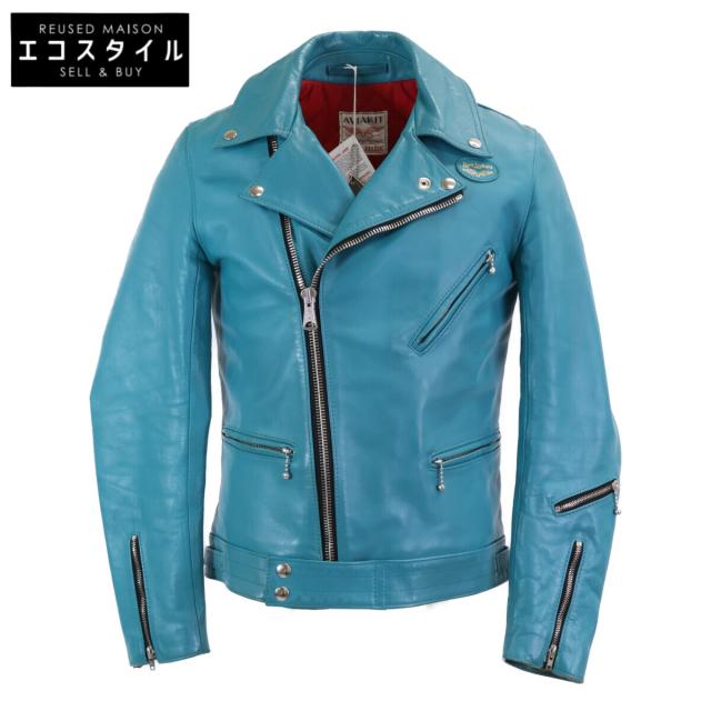 Lewis Leathers ルイスレザー ジャケット 36 ターコイズ メンズ