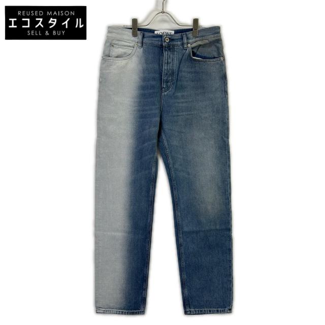 LOEWE ロエベ ボトムス 50 ブルー メンズ