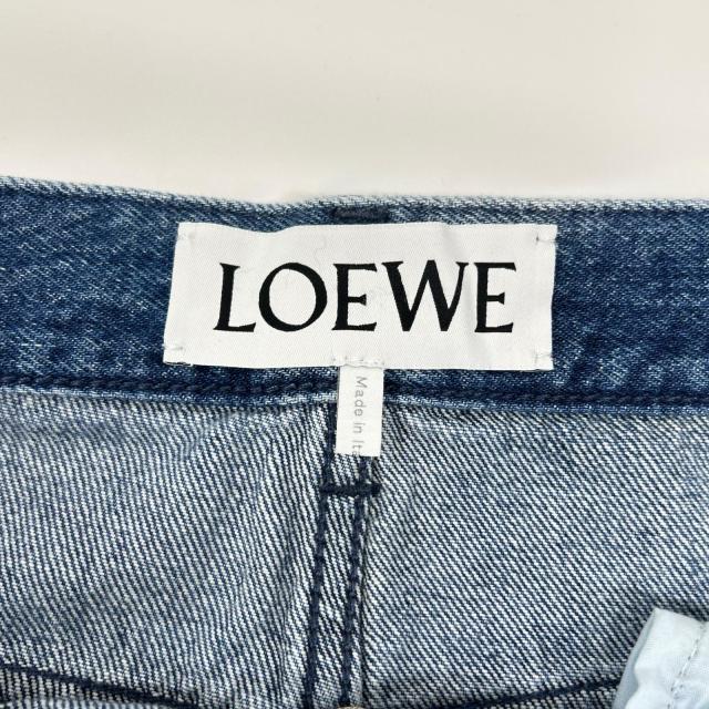 LOEWE ロエベ ボトムス 50 ブルー メンズ_4