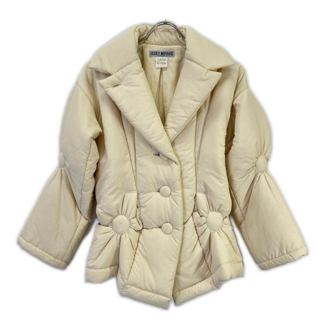 ISSEY MIYAKE イッセイミヤケ ジャケット 2 アイボリー レディース_1