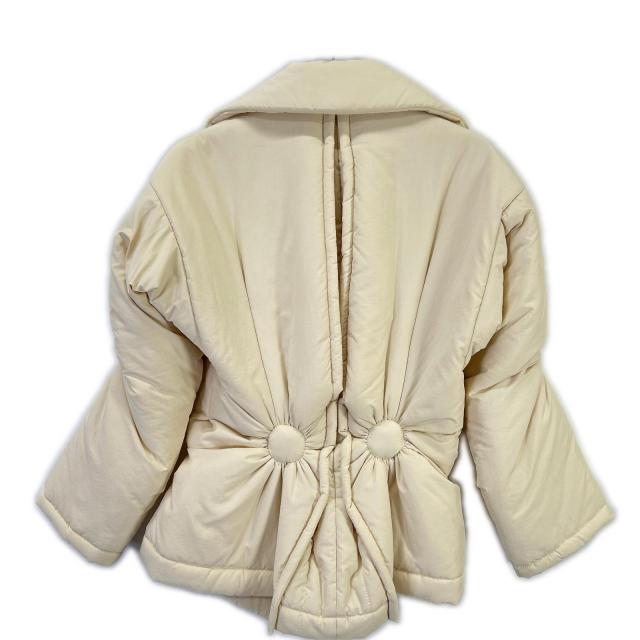 ISSEY MIYAKE イッセイミヤケ ジャケット 2 アイボリー レディース_2
