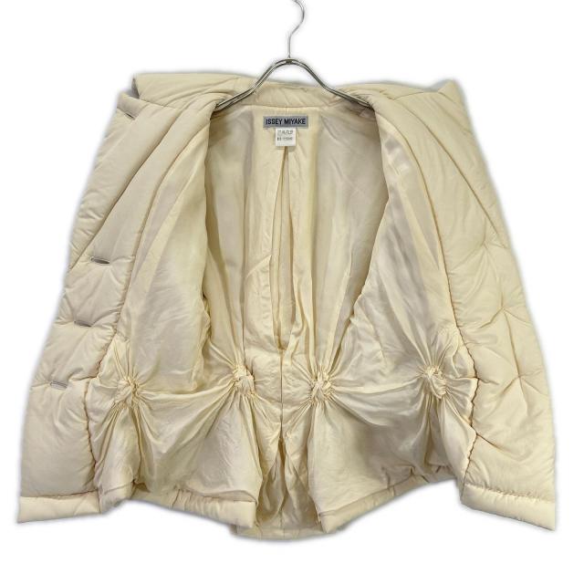 ISSEY MIYAKE イッセイミヤケ ジャケット 2 アイボリー レディース_3