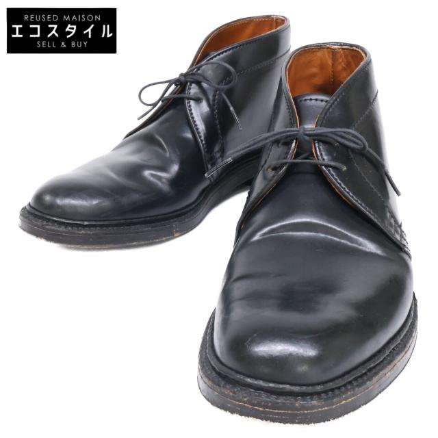Alden オールデン シューズ 7E ブラック メンズ