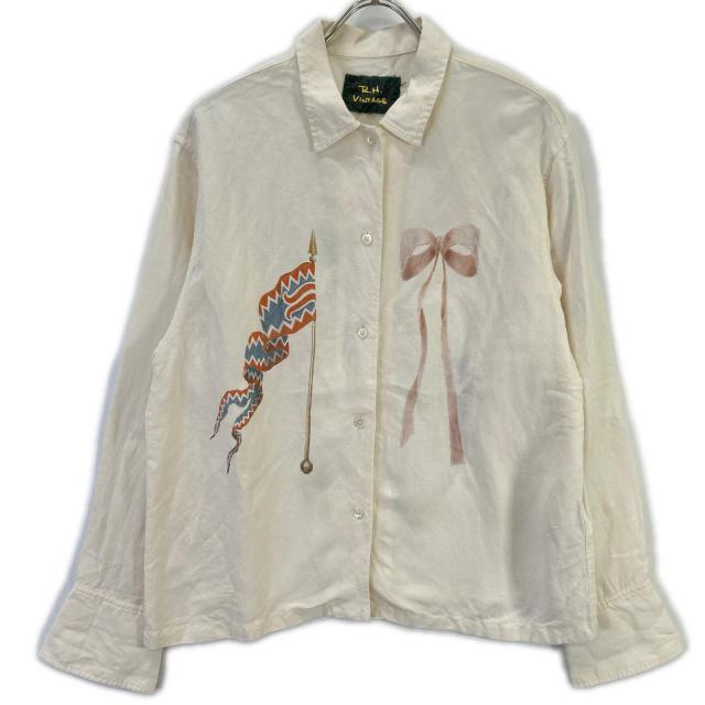 R.H VINTAGE ロンハーマンヴィンテージ トップス S アイボリー レディース_1