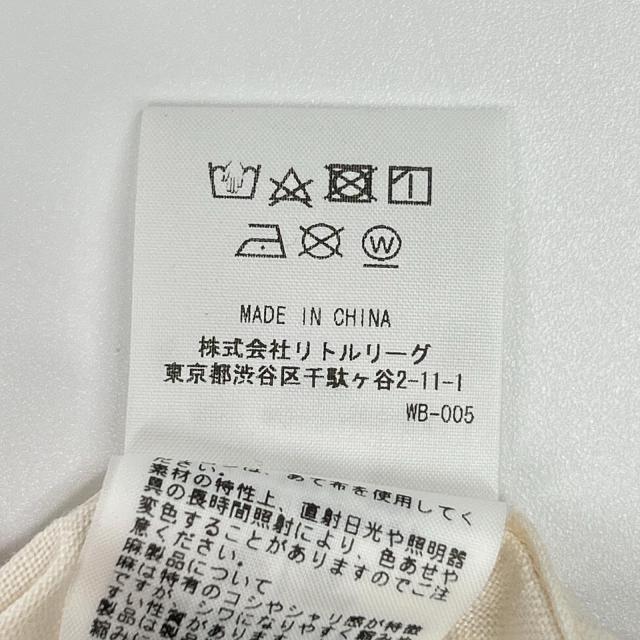 R.H VINTAGE ロンハーマンヴィンテージ トップス S アイボリー レディース_6
