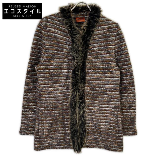 MISSONI ミッソーニ コート 92 ブラウン レディース