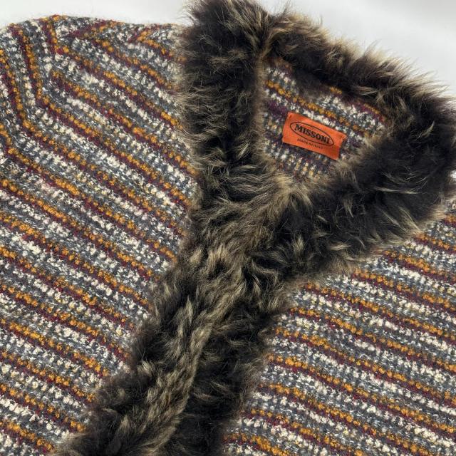 MISSONI ミッソーニ コート 92 ブラウン レディース_7