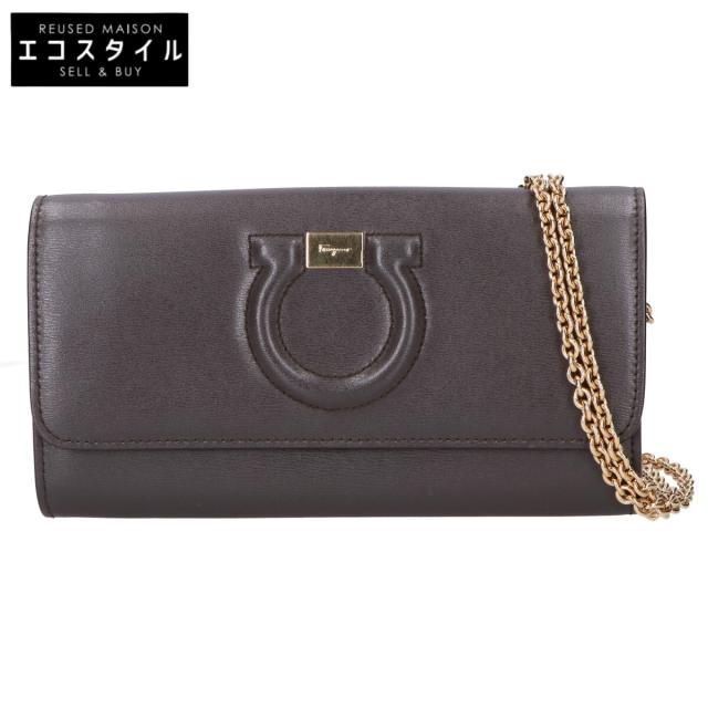 Salvatore Ferragamo サルヴァトーレフェラガモ ショルダーバッグ グレー レディース