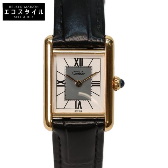 Cartier カルティエ 腕時計 アイボリー レディース