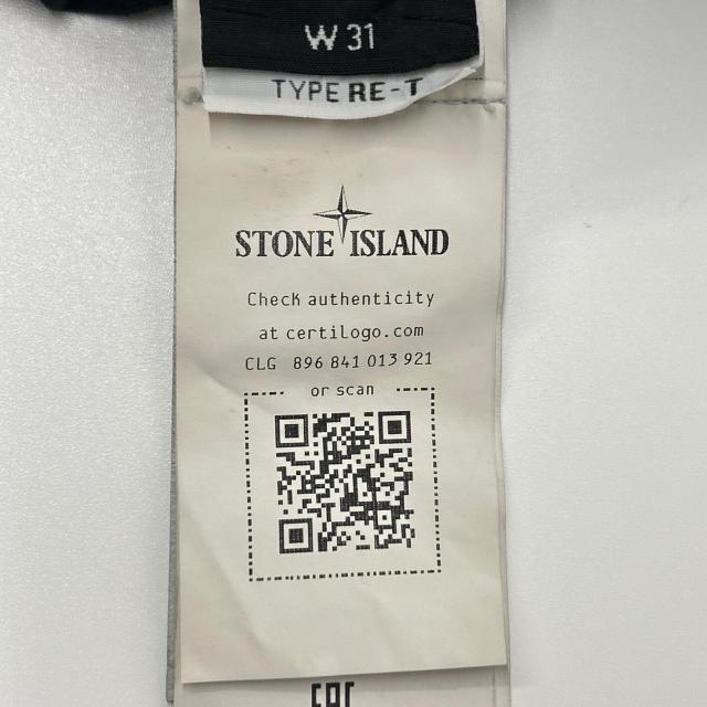 STONE ISLAND ストーンアイランド ボトムス W31 ブラック メンズ_4